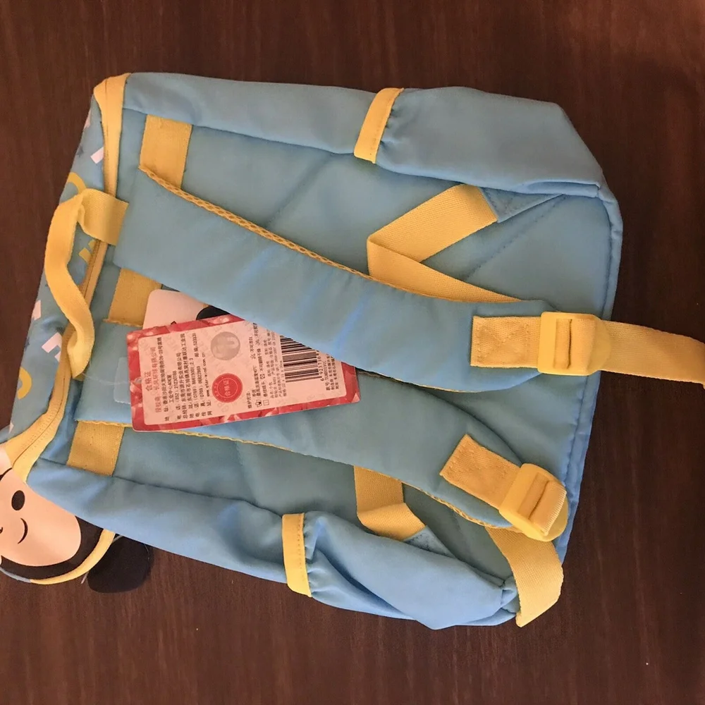 Disney Mickey Mouse Kids Small Light Blue Backpack New